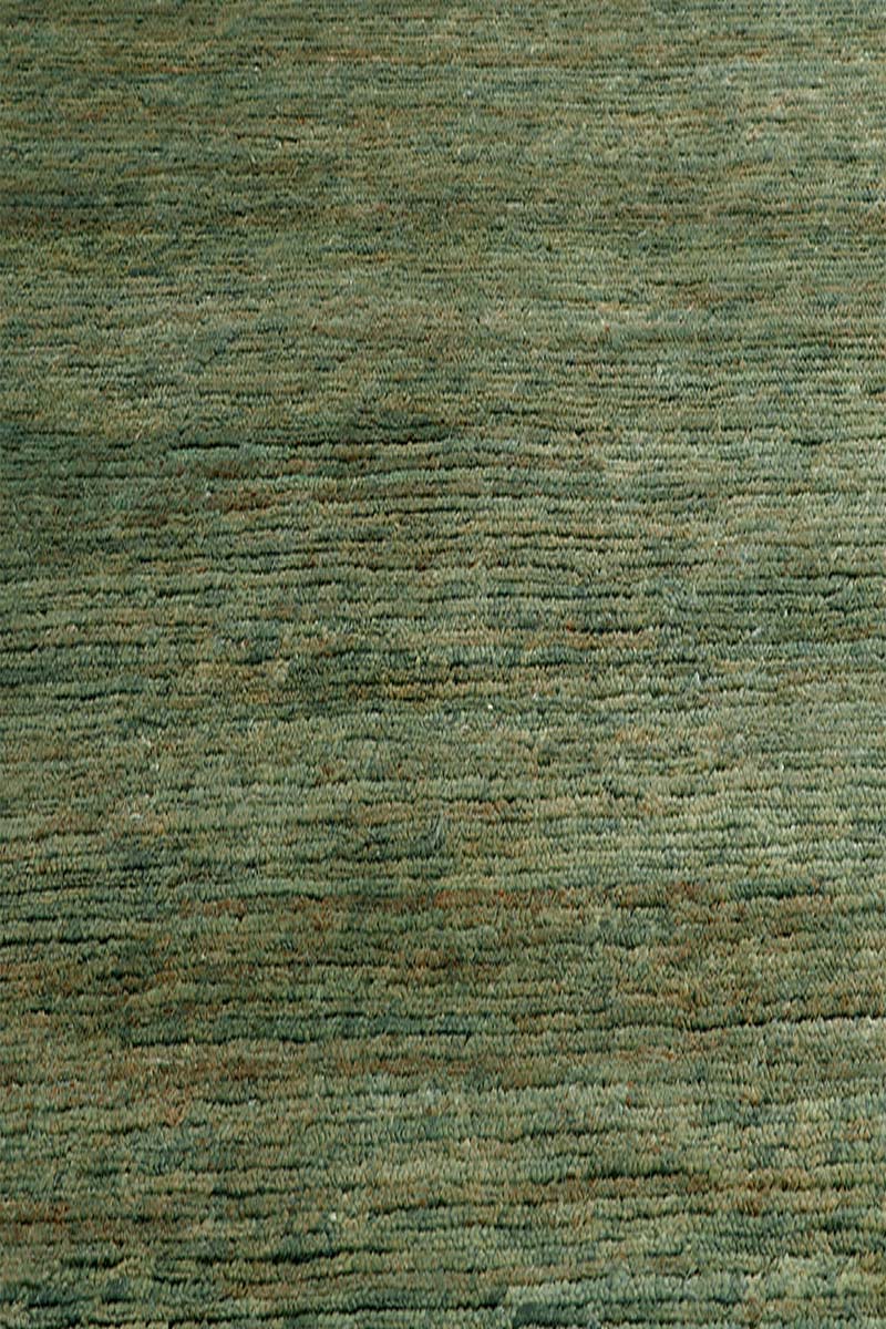 Carpe Natura Nepal Knotted Green and Brown Area Rug