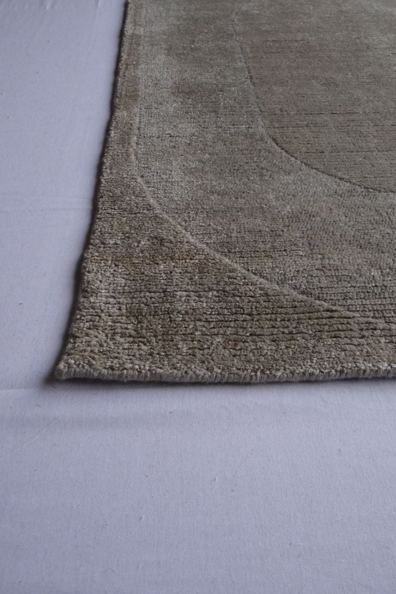 Carpe Natura Handloom Jute Light Grey Area Rug