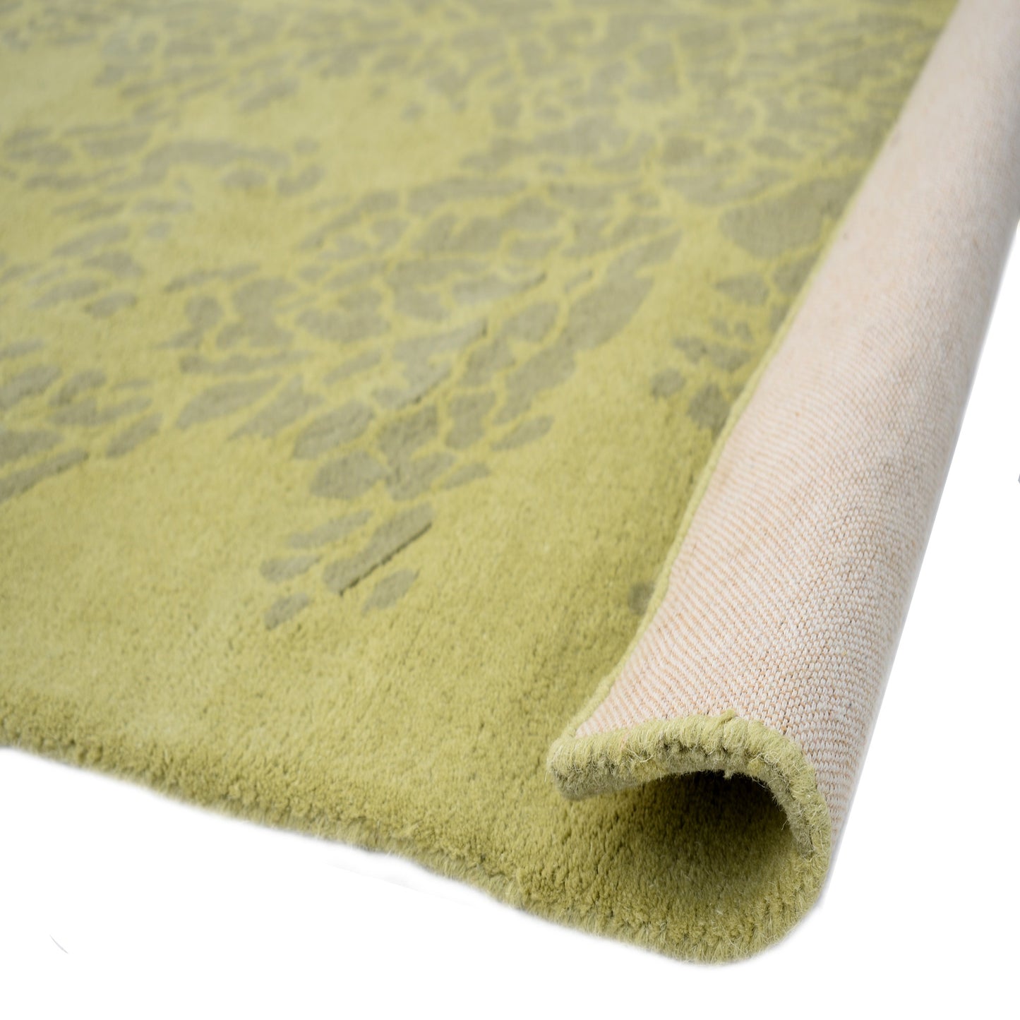 Carpe Natura Hand Tufted light green 100% wool 170x240 CM