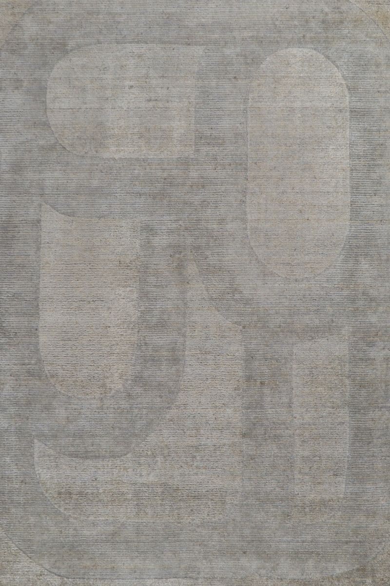 Carpe Natura Handloom Jute Light Grey Area Rug