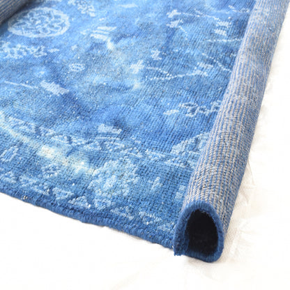 Carpe Natura Hand Knotted Blue Wool 140x200 CM Rugs