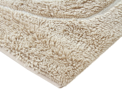 CARPE NATURA  Tuft with needle Natural Shaggy Wool 170x240 CM