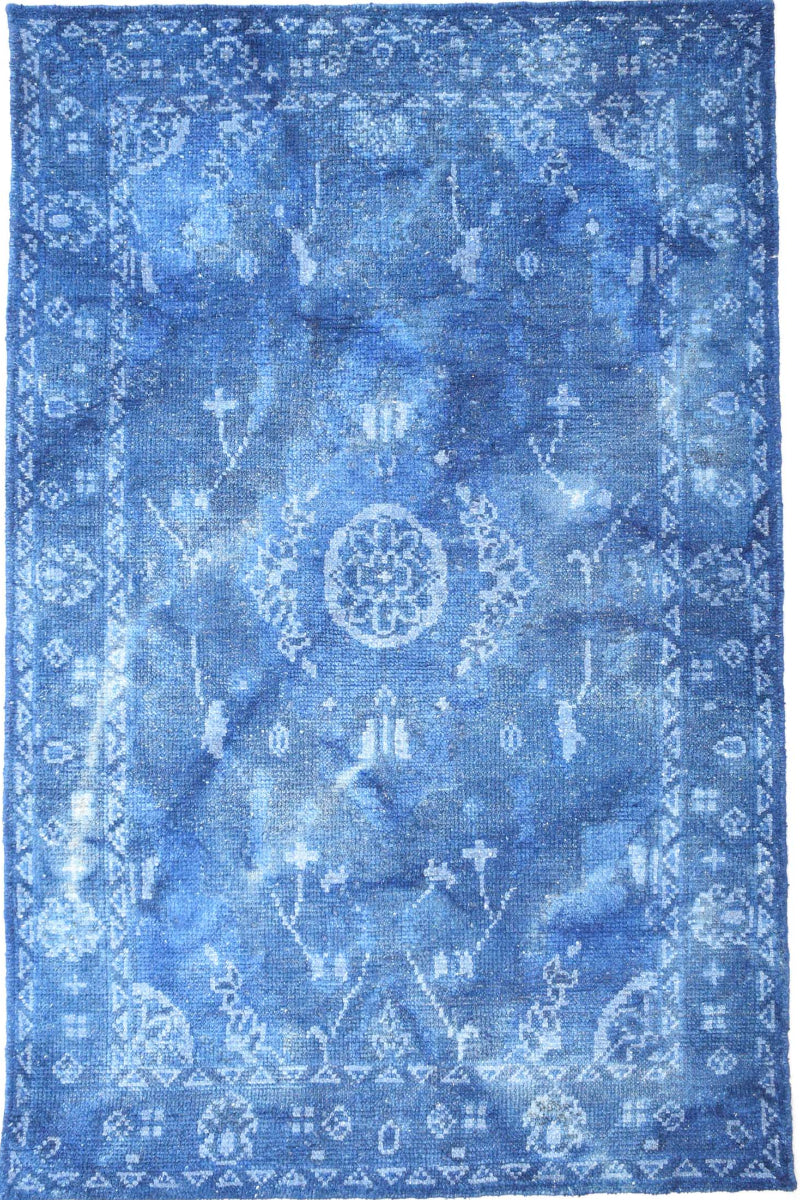 Carpe Natura Hand Knotted Blue Wool 140x200 CM Rugs