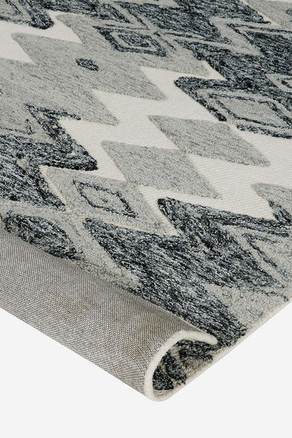 Carpe Natura Hand Tufted 100% Wool Multicolor Area Rug