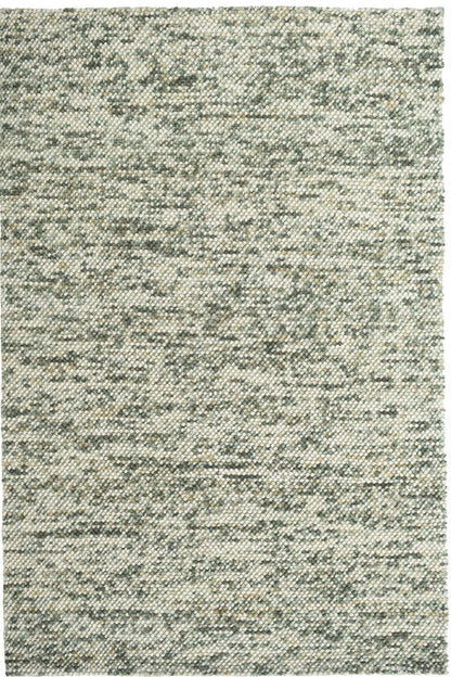 Carpe Natura Pitloom Green Bubble Pattern 100% wool 170x240 CM Rug