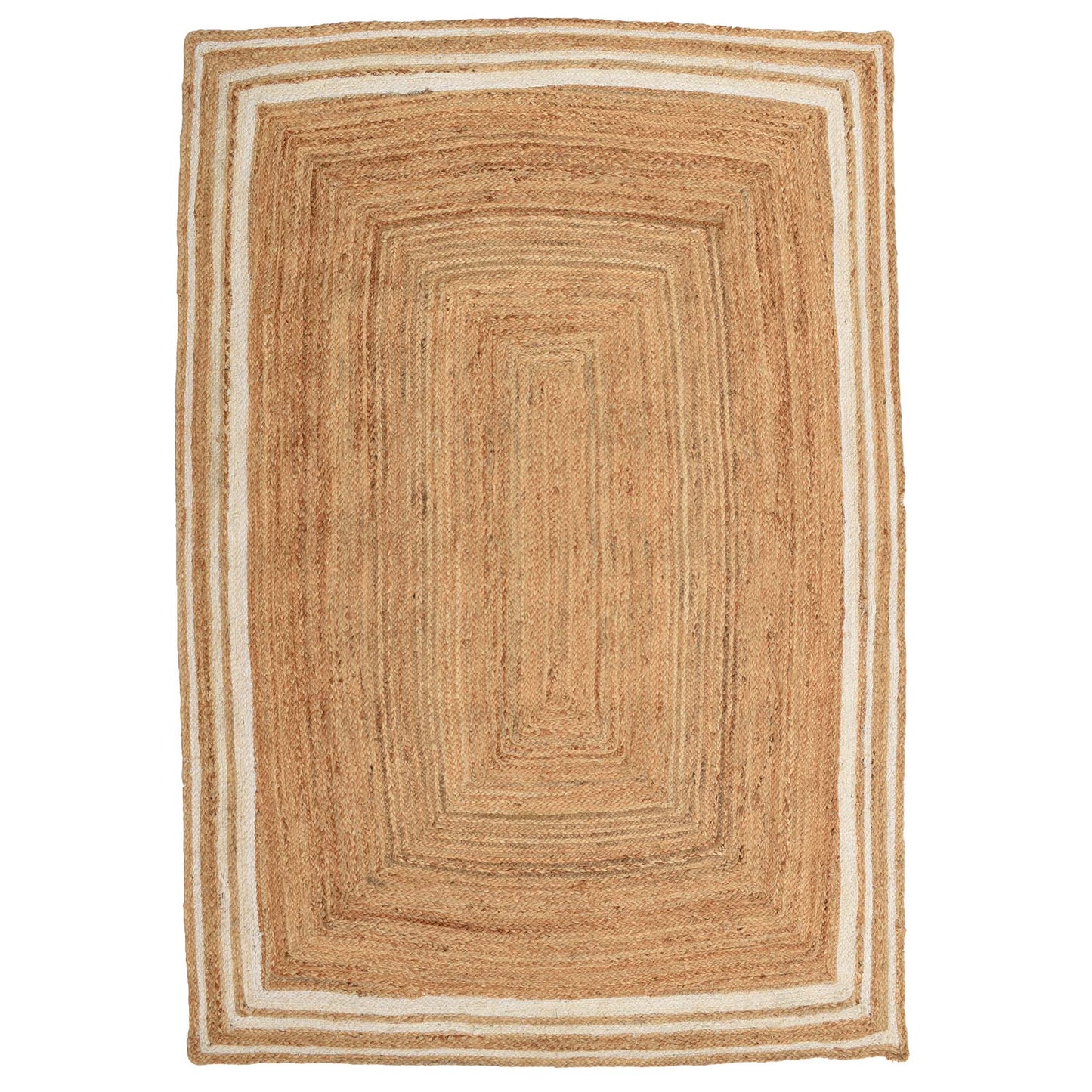 Braided Natural 100% Jute 150x230 CM Indoor Area Rugs